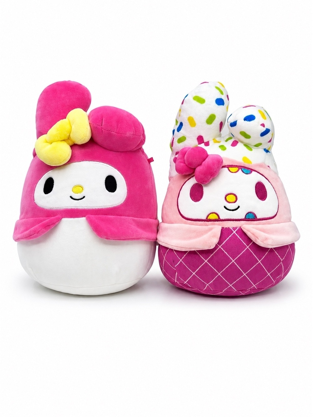Squishmallows My Melody Plush Bundle Sanrio Kellytoy Soft Toy Lot of 2
